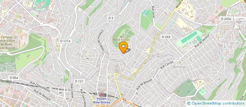 localisation de l'entreprise COMMELIN CONSEIL PATRIMOINE à BOIS-GUILLAUME