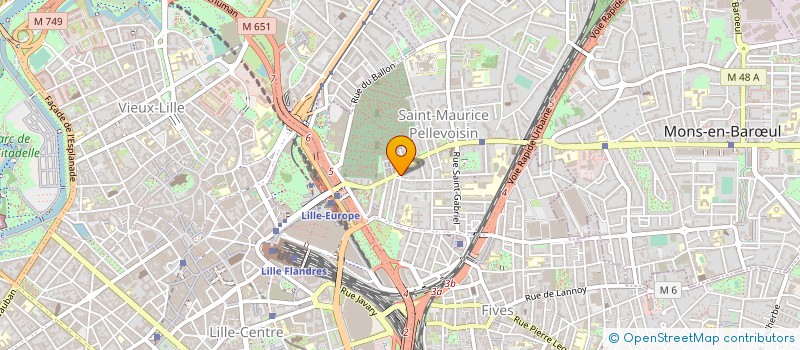 localisation de l'entreprise COMMENT CA VRAC ? à LILLE