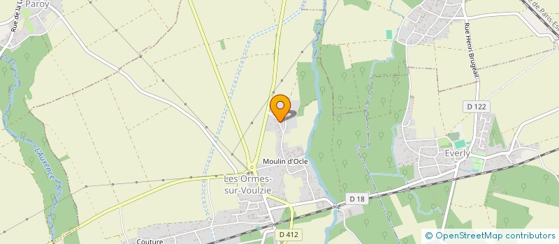 localisation de l'entreprise COMMENT DIRE  LES ORMES-SUR-VOULZIE