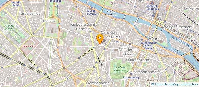 localisation de l'entreprise COMMENTAIRE à PARIS