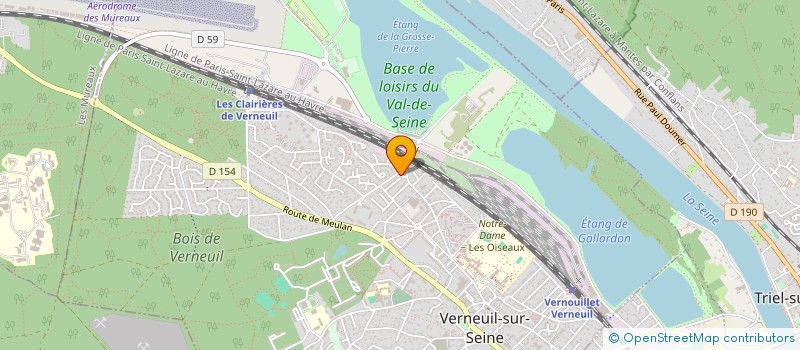 localisation de l'entreprise COMMENTATEUR SOCIETE  VERNEUIL-SUR-SEINE