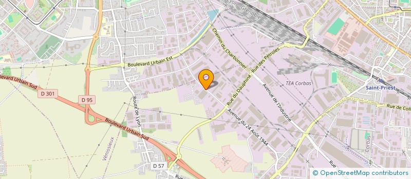 localisation de l'entreprise COMMER LOGISTI TRANSPOR INTERNA SERVICES à CORBAS