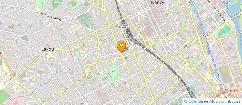 localisation de l'entreprise COMMERC DEVELOPP EXPERT (CDE)  NANCY