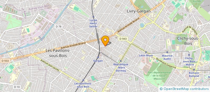 localisation de l'entreprise COMMERC MULTIPLES PAVILLONS SOUS BOIS  ANTONY
