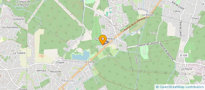 localisation de l'entreprise COMMERCE ALIMENTAIRE DISCOUNT  CANEJAN