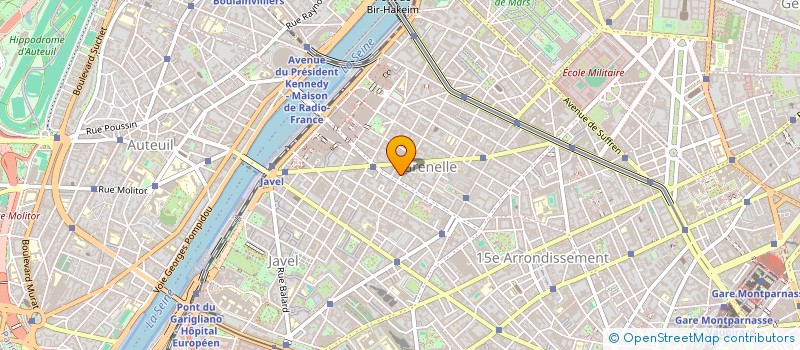 localisation de l'entreprise COMMERCE AND CONNEXION à PARIS