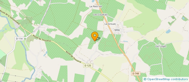 localisation de l'entreprise COMMERCE ANGEVIN DE BETAIL ET VIANDES à TERRANJOU