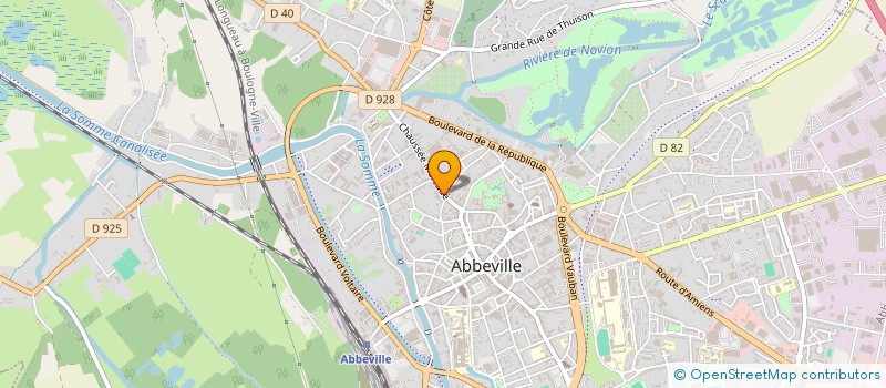 localisation de l'entreprise COMMERCE BELACHGAR à ABBEVILLE