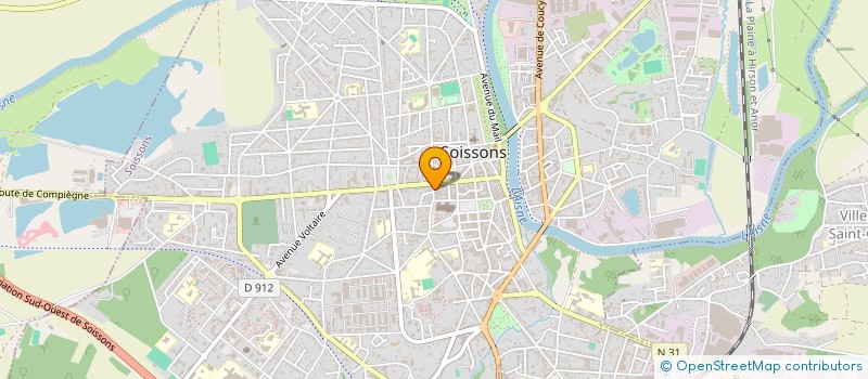 localisation de l'entreprise COMMERCE CLUB DE SOISSONS à SOISSONS