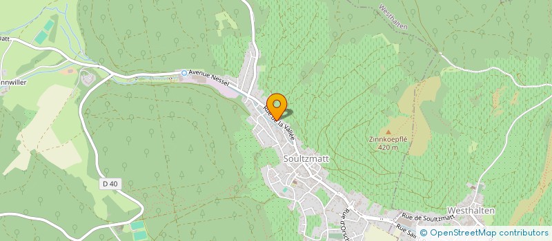 localisation de l'entreprise COMMERCE COURTAGE MARKETING  SOULTZMATT