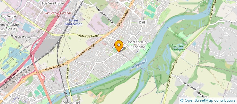 localisation de l'entreprise COMMERCE DE PRODUITS FORESTIERS  PORTET-SUR-GARONNE