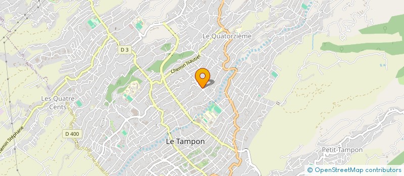 localisation de l'entreprise COMMERCE DU CAP  LE TAMPON