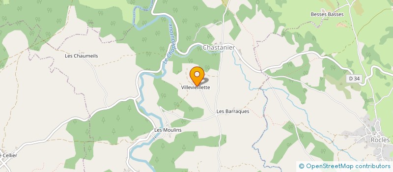 localisation de l'entreprise COMMERCE EN LIGNE DU HAUT LANGUEDOC à CHASTANIER