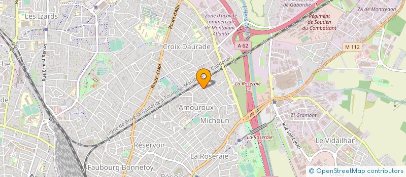 localisation de l'entreprise COMMERCE ET DEVELOPPEMENT à TOULOUSE