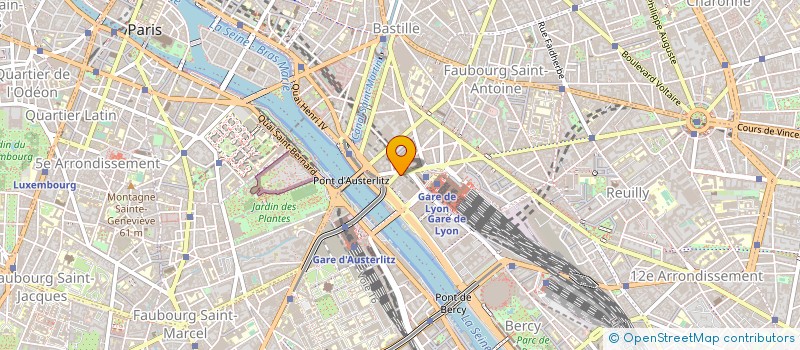localisation de l'entreprise COMMERCE ETUDE RECHERCHE  PARIS