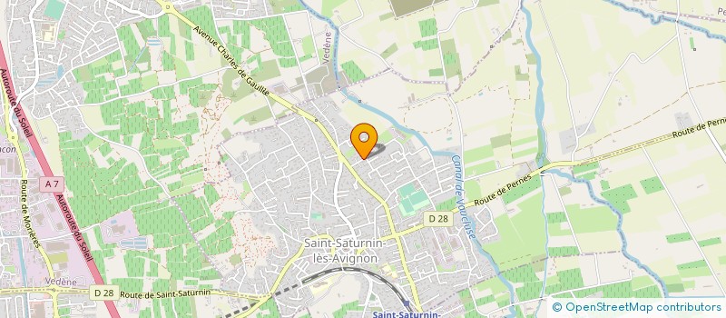 localisation de l'entreprise COMMERCE EXPANSION  SAINT-SATURNIN-LES-AVIGNON