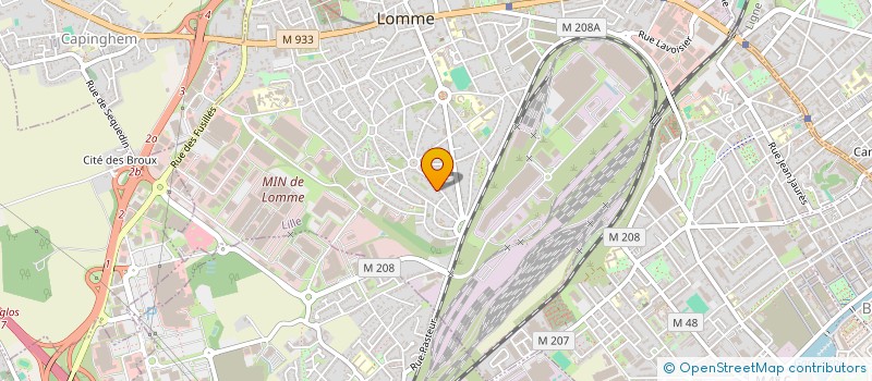 localisation de l'entreprise COMMERCE GESTION ORGANISATION à LILLE