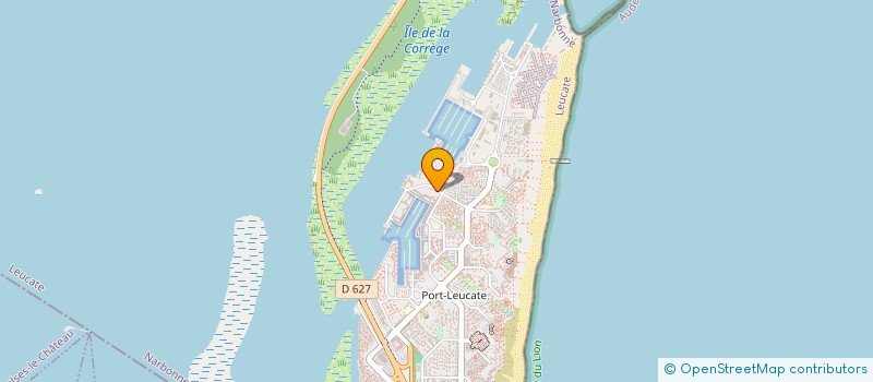 localisation de l'entreprise COMMERCE GESTION STRATEGIE  LEUCATE