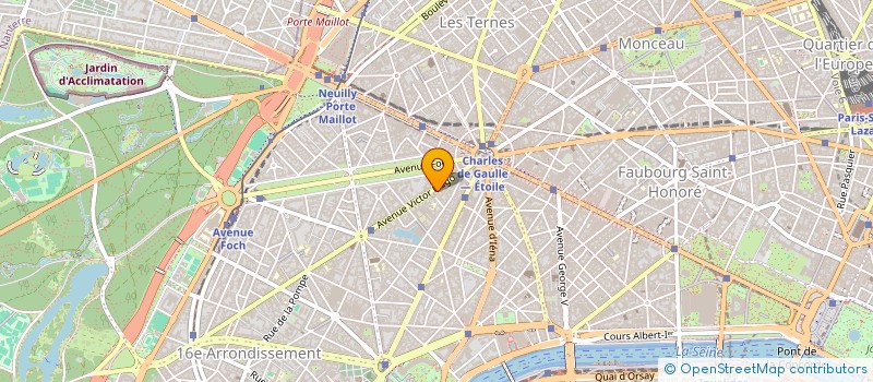 localisation de l'entreprise COMMERCE IN  PARIS