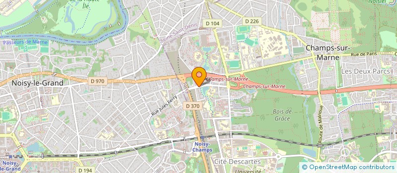 localisation de l'entreprise COMMERCE INDUST DEVELOP ENERGIE NOUV à CHAMPS-SUR-MARNE