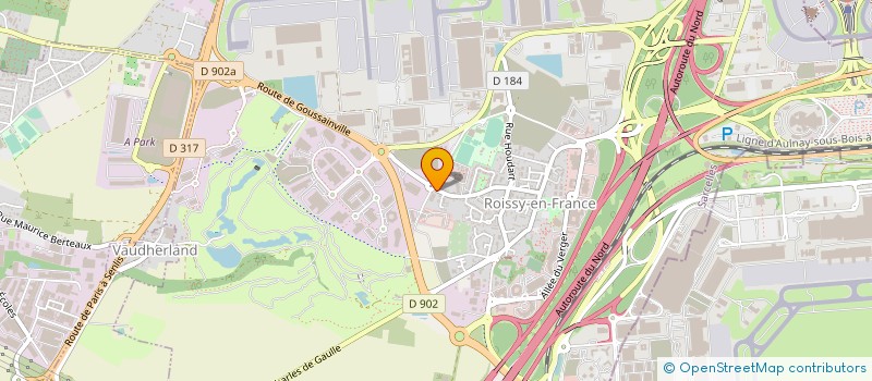 localisation de l'entreprise COMMERCE INTERNATIONAL ET TRANSPORT  ROISSY-EN-FRANCE