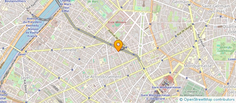 localisation de l'entreprise COMMERCE & INVESTISSEMENT EUROPE L EST  PARIS