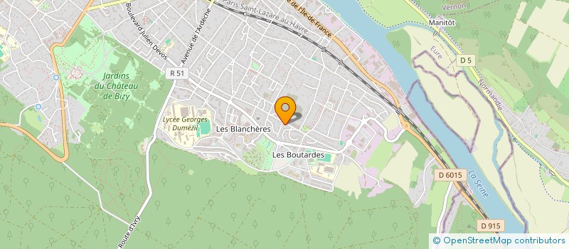 localisation de l'entreprise COMMERCE & MANAGEMENT SYSTEMS  VERNON