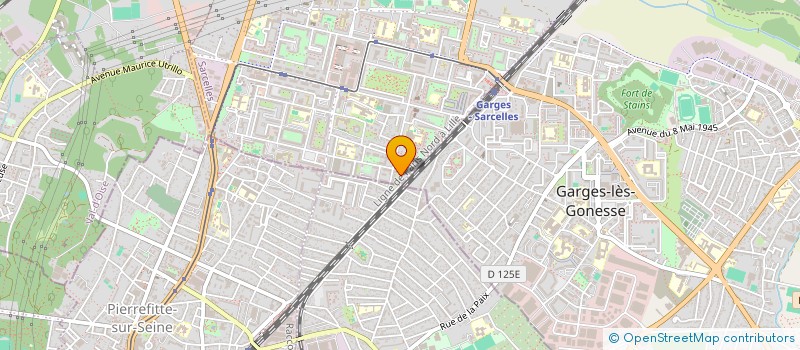 localisation de l'entreprise COMMERCE MONDIAL FRANCE à SARCELLES