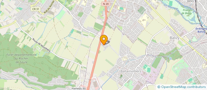 localisation de l'entreprise COMMERCE NOUVELLE ENERGIE COMBUSTION  BALLAINVILLIERS