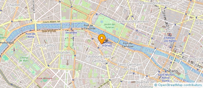 localisation de l'entreprise COMMERCE RECHERCHE COMMUNICATI  PARIS