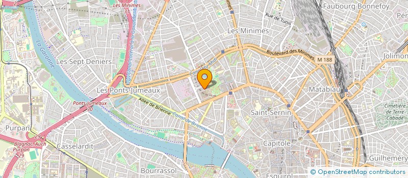 localisation de l'entreprise COMMERCES ET ACQUISITIONS à TOULOUSE