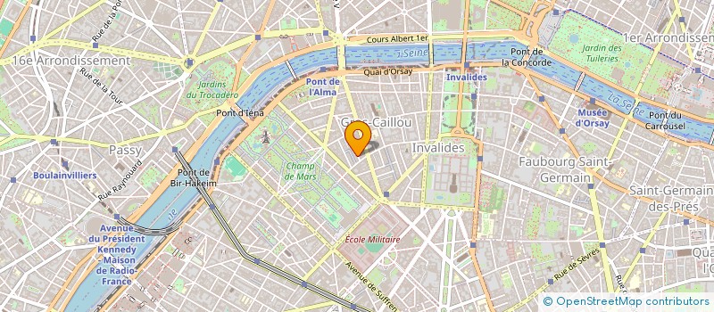 localisation de l'entreprise COMMERCES ETUDES REALISATIONS à PARIS