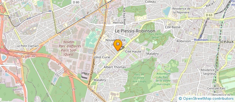 localisation de l'entreprise COMMERCES MULTIPLES DES HAUTS DE SEINE  ANTONY
