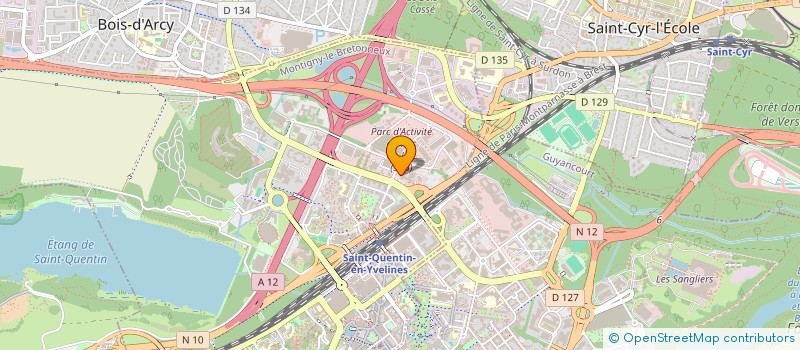 localisation de l'entreprise COMMERCES VAL DE FRANCE à MONTIGNY-LE-BRETONNEUX