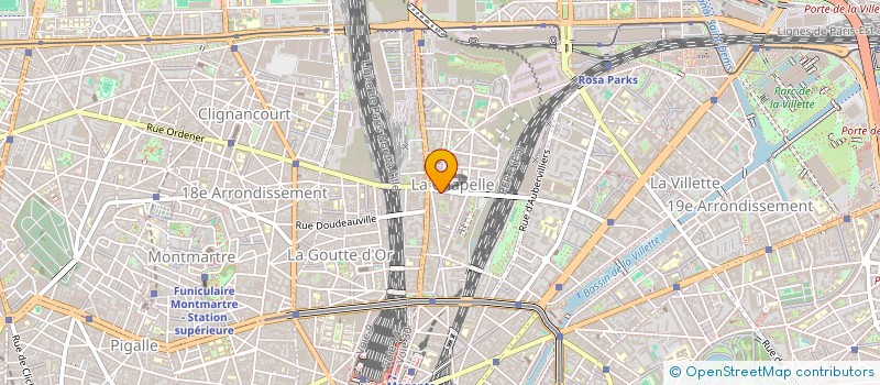 localisation de l'entreprise COMMERCIAL PARTNERS  PARIS