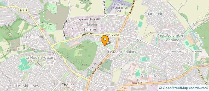 localisation de l'entreprise COMMERCIALE DE DIFFUSION FRANCE  CHELLES