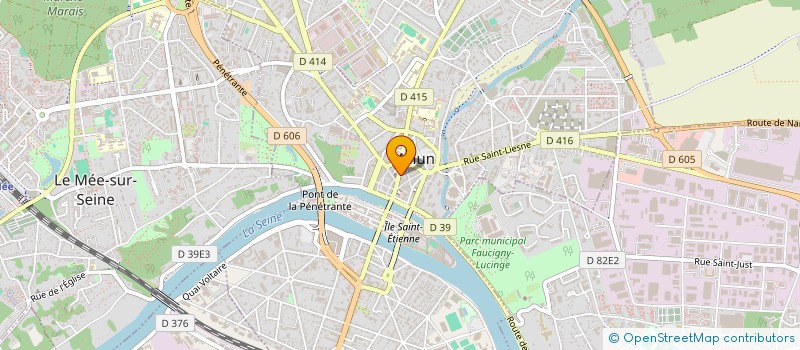 localisation de l'entreprise COMMERCIALISATION CONSULTING IMMOBILIER à MELUN