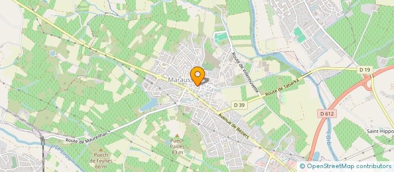 localisation de l'entreprise COMMERCIALISATION ETUDE REALISATION SUD  MARAUSSAN