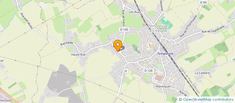 localisation de l'entreprise COMMERIE'S FAMILY  TEMPLEUVE-EN-PEVELE