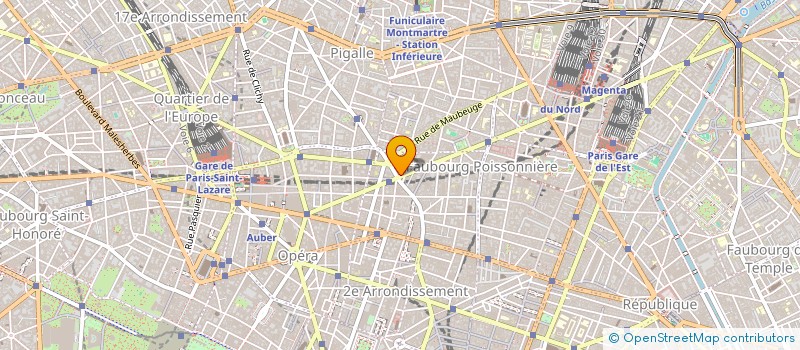 localisation de l'entreprise COMMERTEX à PARIS