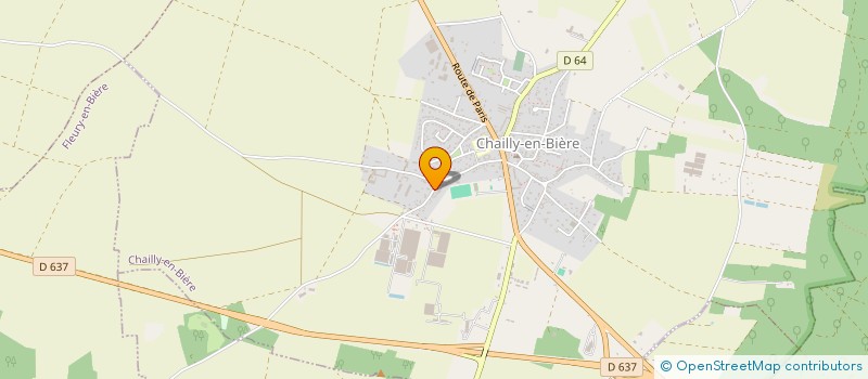 localisation de l'entreprise COMMET  CHAILLY-EN-BIERE