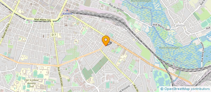 localisation de l'entreprise COMMETEL à AMIENS