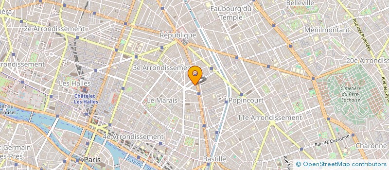 localisation de l'entreprise COMMINES CONSEIL  PARIS