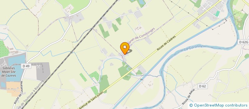 localisation de l'entreprise COMMINGES CARS CLUB CAMMARES (4C)  PALAMINY