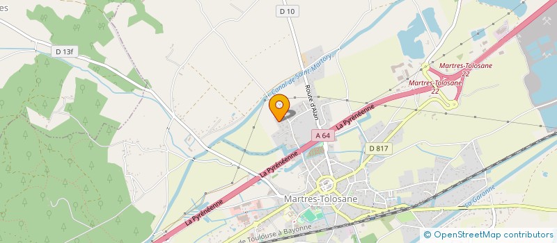 localisation de l'entreprise COMMINGES ITE  MARTRES-TOLOSANE