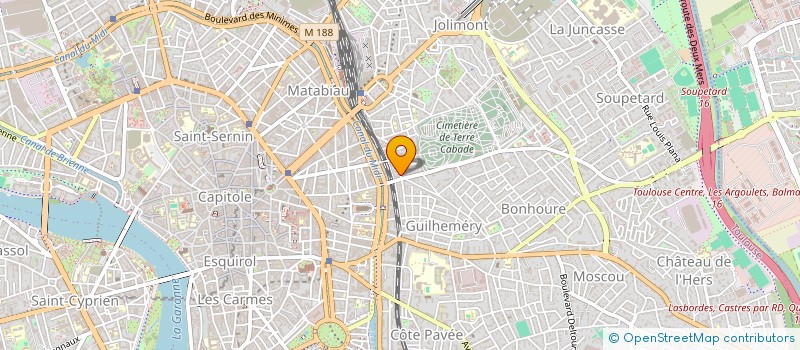 localisation de l'entreprise COMMINGES PASSION à TOULOUSE