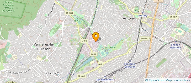localisation de l'entreprise COMMINS INGEMANSSON SA à VERRIERES-LE-BUISSON