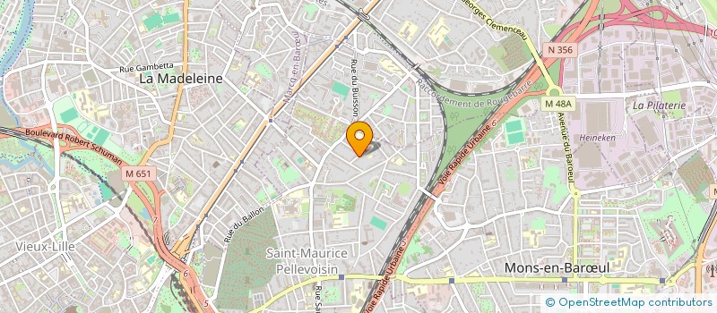 localisation de l'entreprise COMMIOS à LILLE
