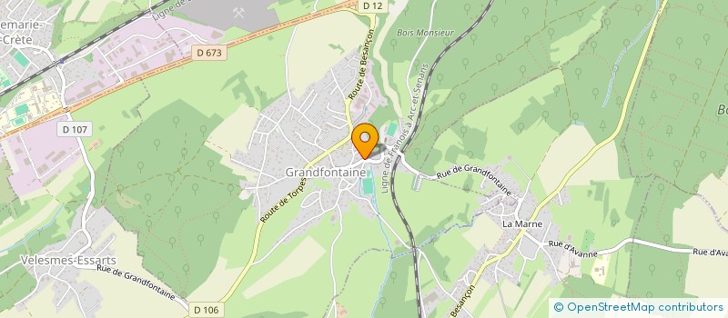localisation de l'entreprise COMMIS- API  GRANDFONTAINE