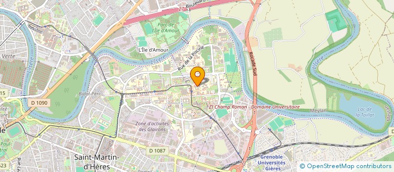 localisation de l'entreprise COMMIS DEVELOP ECHANG MATH INTERNATIONAL  SAINT MARTIN D'HERES